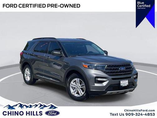 Carbonized Gray Metallic 2023 Ford Explorer XLT