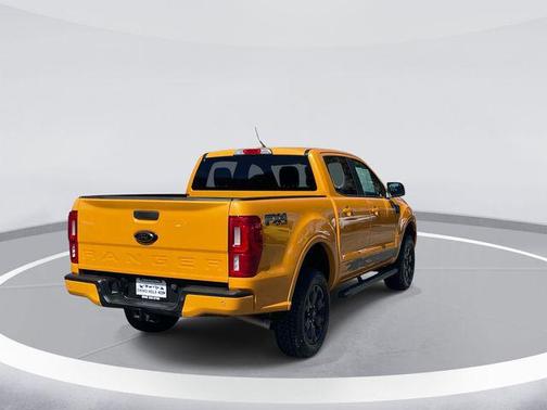 Cyber Orange Metallic Tricoat 2022 Ford Ranger LARIAT