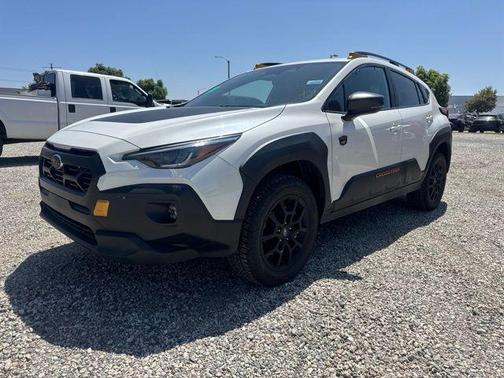 Crystal White Pearl 2024 Subaru Crosstrek Wilderness