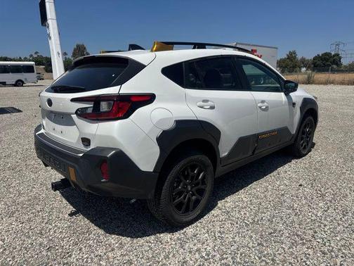 Crystal White Pearl 2024 Subaru Crosstrek Wilderness