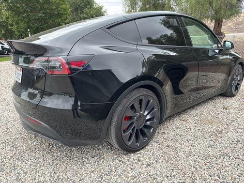 Solid Black 2024 Tesla Model Y Performance Dual Motor All-Wheel Drive
