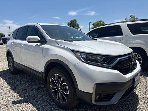 Platinum White Pearl 2020 Honda CR-V AWD EX-L