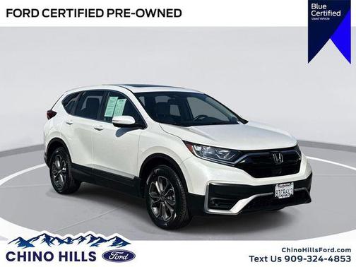 Platinum White Pearl 2020 Honda CR-V AWD EX-L