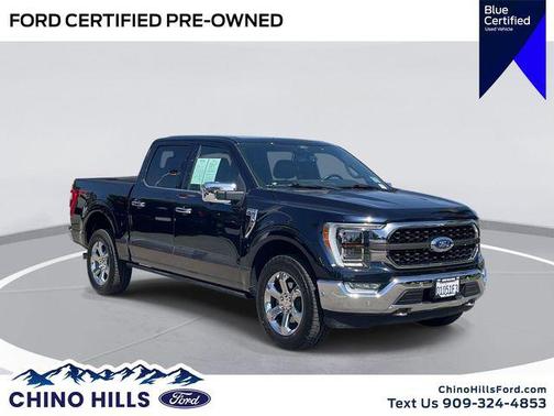Antimatter Blue Metallic 2021 Ford F-150 King Ranch