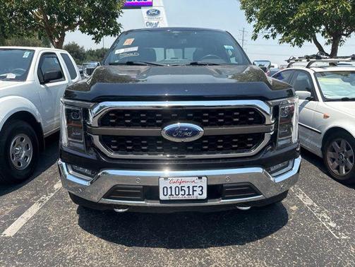 Antimatter Blue Metallic 2021 Ford F-150 King Ranch