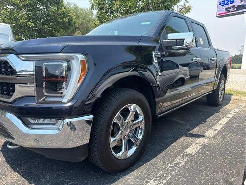 Antimatter Blue Metallic 2021 Ford F-150 King Ranch