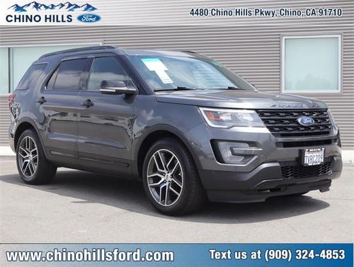 Magnetic 2017 Ford Explorer sport