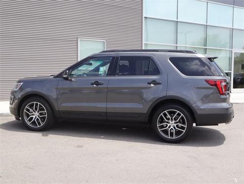 Magnetic 2017 Ford Explorer sport