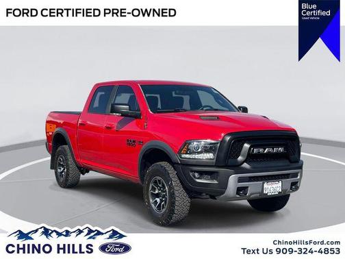 Flame Red Clearcoat 2017 RAM 1500 Rebel
