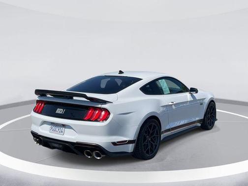 Oxford White 2021 Ford Mustang Mach 1 Fastback