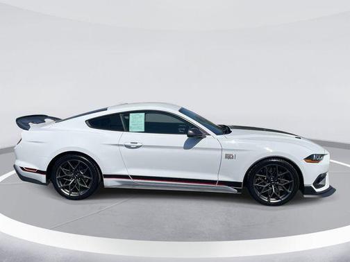 Oxford White 2021 Ford Mustang Mach 1 Fastback