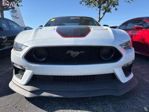 Oxford White 2021 Ford Mustang Mach 1 Fastback