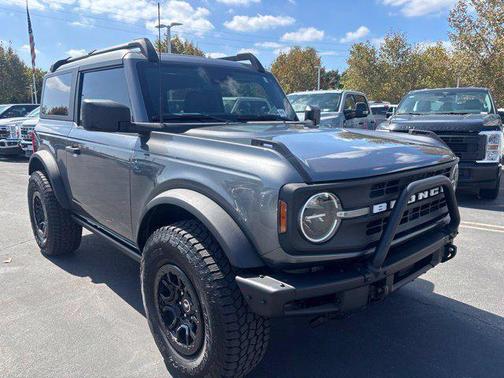 Carbonized Gray Metallic 2022 Ford Bronco Black Diamond
