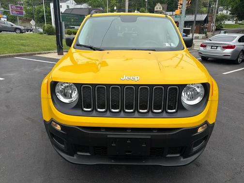 Solar Yellow 2017 Jeep Renegade Sport