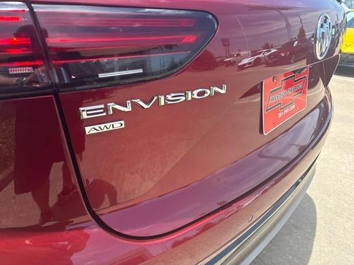 Cinnabar Metallic 2023 Buick Envision Preferred AWD