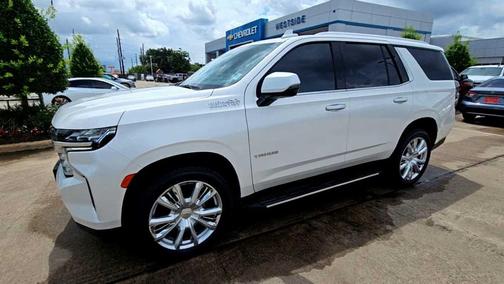 Iridescent Pearl Tricoat 2021 Chevrolet Tahoe High Country