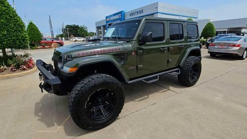 Sarge Green Clearcoat 2021 Jeep Wrangler Unlimited Rubicon