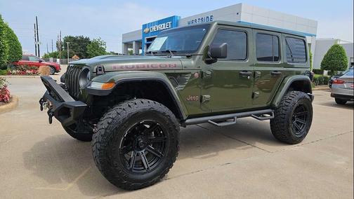 Sarge Green Clearcoat 2021 Jeep Wrangler Unlimited Rubicon