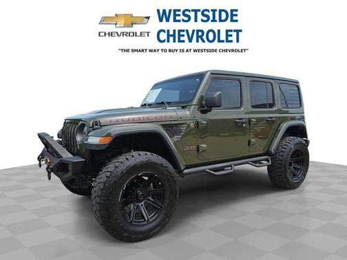 Sarge Green Clearcoat 2021 Jeep Wrangler Unlimited Rubicon
