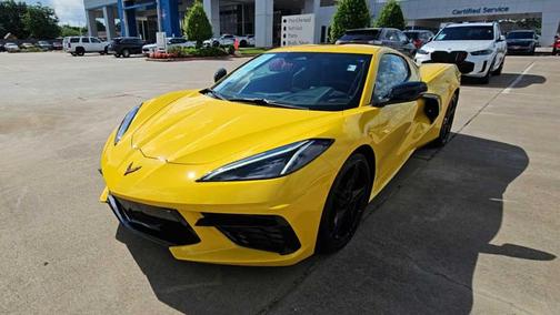 Competition Yellow Tintcoat Metallic 2025 Chevrolet Corvette Stingray w/1LT
