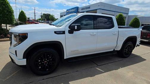 Summit White 2023 GMC Sierra 1500 Elevation