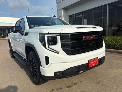 Summit White 2023 GMC Sierra 1500 Elevation
