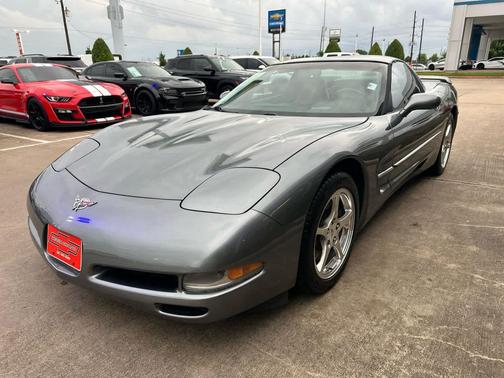 Medium Spiral Gray Metallic 2003 Chevrolet Corvette Base
