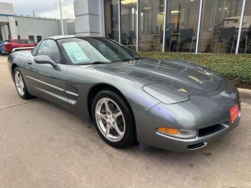 Medium Spiral Gray Metallic 2003 Chevrolet Corvette Base