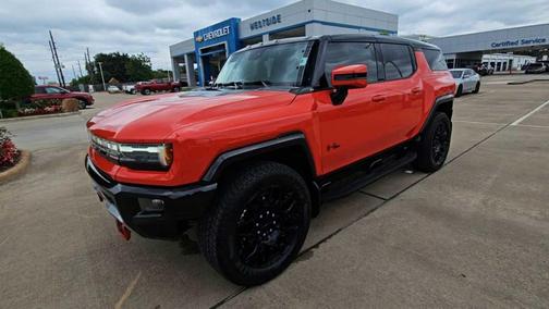 Solar Orange 2025 GMC HUMMER EV SUV 2X