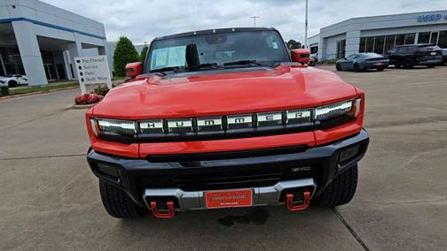 Solar Orange 2025 GMC HUMMER EV SUV 2X