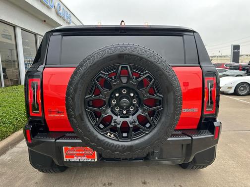 Solar Orange 2025 GMC HUMMER EV SUV 2X