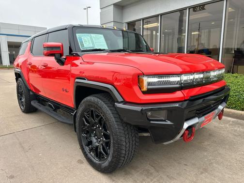 Solar Orange 2025 GMC HUMMER EV SUV 2X