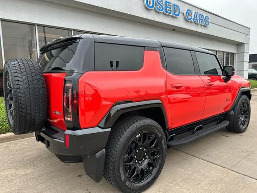 Solar Orange 2025 GMC HUMMER EV SUV 2X