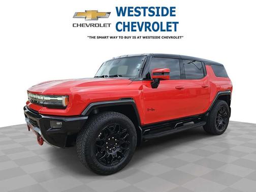 Solar Orange 2025 GMC HUMMER EV SUV 2X