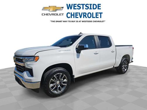 Summit White 2023 Chevrolet Silverado 1500 LT