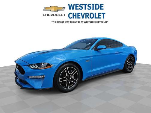 GRABBER BLUE METALLIC 2022 Ford Mustang GT Premium