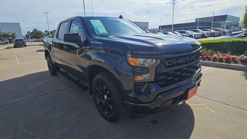 Dark Ash Metallic 2023 Chevrolet Silverado 1500 Custom