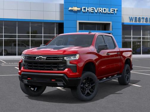 Radiant Red Tintcoat 2026 Chevrolet Silverado 1500 LT Trail Boss