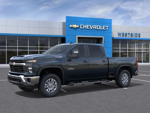 Cypress Gray 2026 Chevrolet Silverado 3500 LT