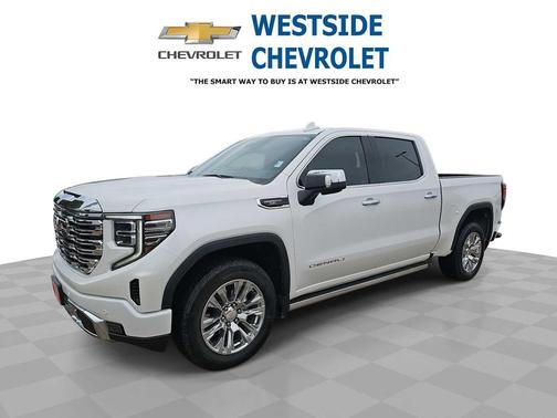 White Frost Tricoat 2023 GMC Sierra 1500 Denali