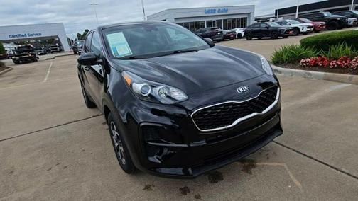 Black Cherry Pearl 2020 Kia Sportage LX