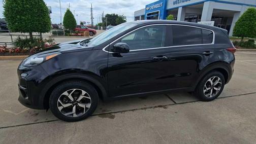 Black Cherry Pearl 2020 Kia Sportage LX