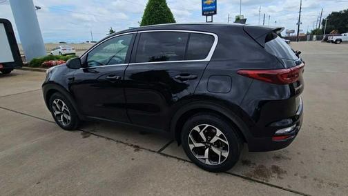 Black Cherry Pearl 2020 Kia Sportage LX