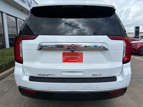 Summit White 2021 GMC Yukon SLT