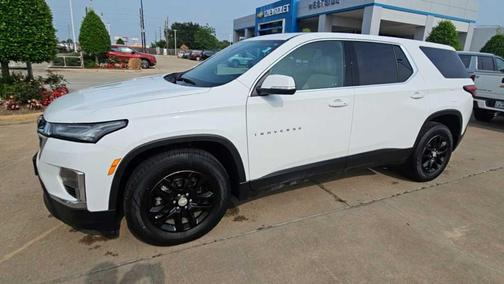 Summit White 2023 Chevrolet Traverse LS