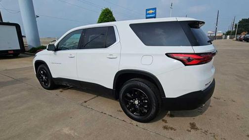 Summit White 2023 Chevrolet Traverse LS