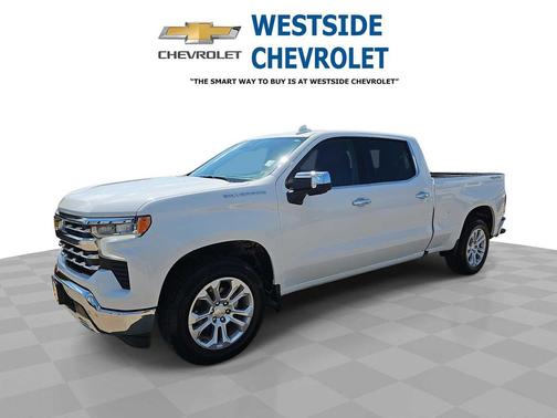 Summit White 2023 Chevrolet Silverado 1500 LTZ