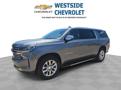 Satin Steel Metallic 2022 Chevrolet Suburban Premier
