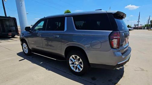 Satin Steel Metallic 2022 Chevrolet Suburban Premier