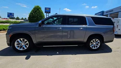 Satin Steel Metallic 2022 Chevrolet Suburban Premier